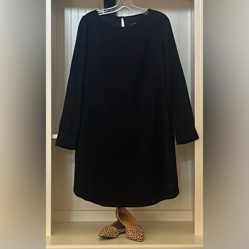 J.Crew Black Dress | Size: 6 - Picture 2 of 8